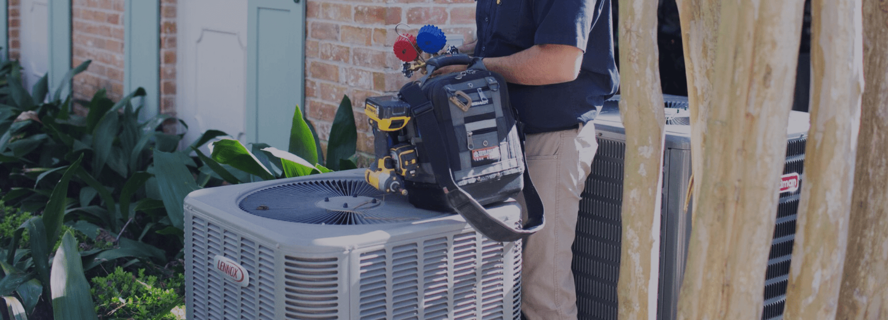 New AC system installation and replacement